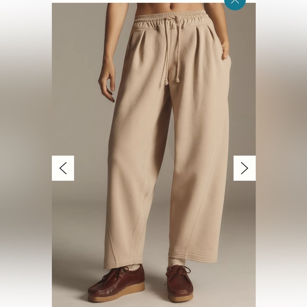 Anthropologie Daily Practice Barrel Sweatpants